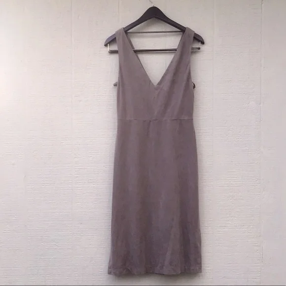 grey faux suede dress Athletic Fit Suit Pants - Lightweight Heathered Light Grey 32W main image 1
